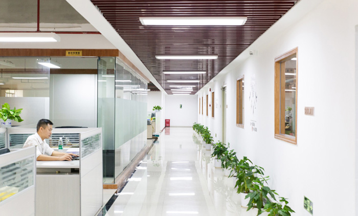 Office corridor